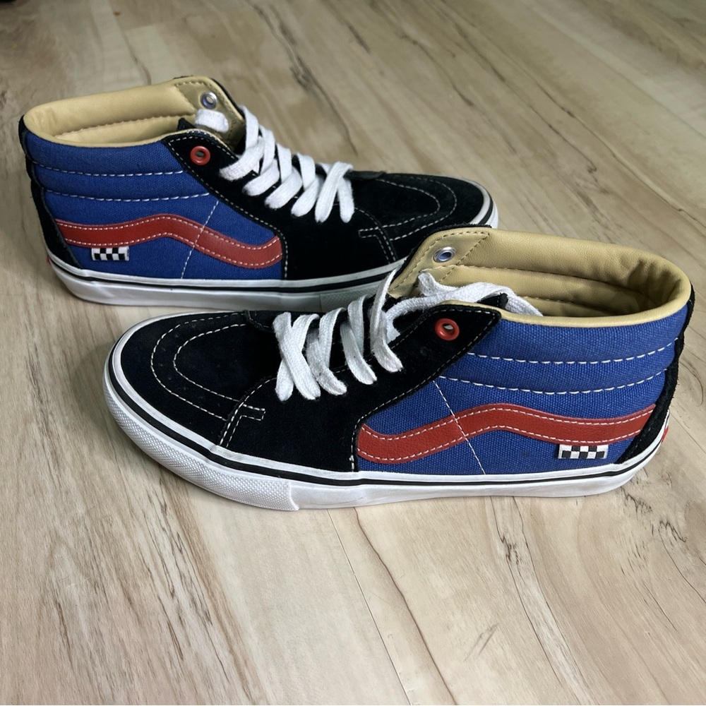 Vans Grosso Skate Mid University Blue Terra Cotta - Size 7
